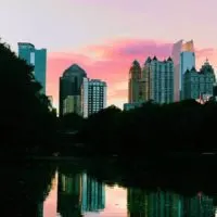 50 Things to Do in Atlanta: Tour the city to see gorgeous scenes like this! Find out more with my list of 50 things to do in Atlanta.