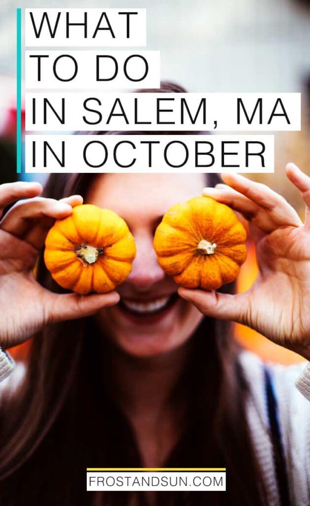 Celebrate the autumn season with a weekend trip to the New England coastal town of Salem, MA. Salem puts on a month-long Halloween celebration in October, which is the BEST time to visit to really get a feel of this charming coastal town. Not sure how to make the most of your time in the city of witches? Check out my suggestions on how to spend an October weekend in Salem, MA.