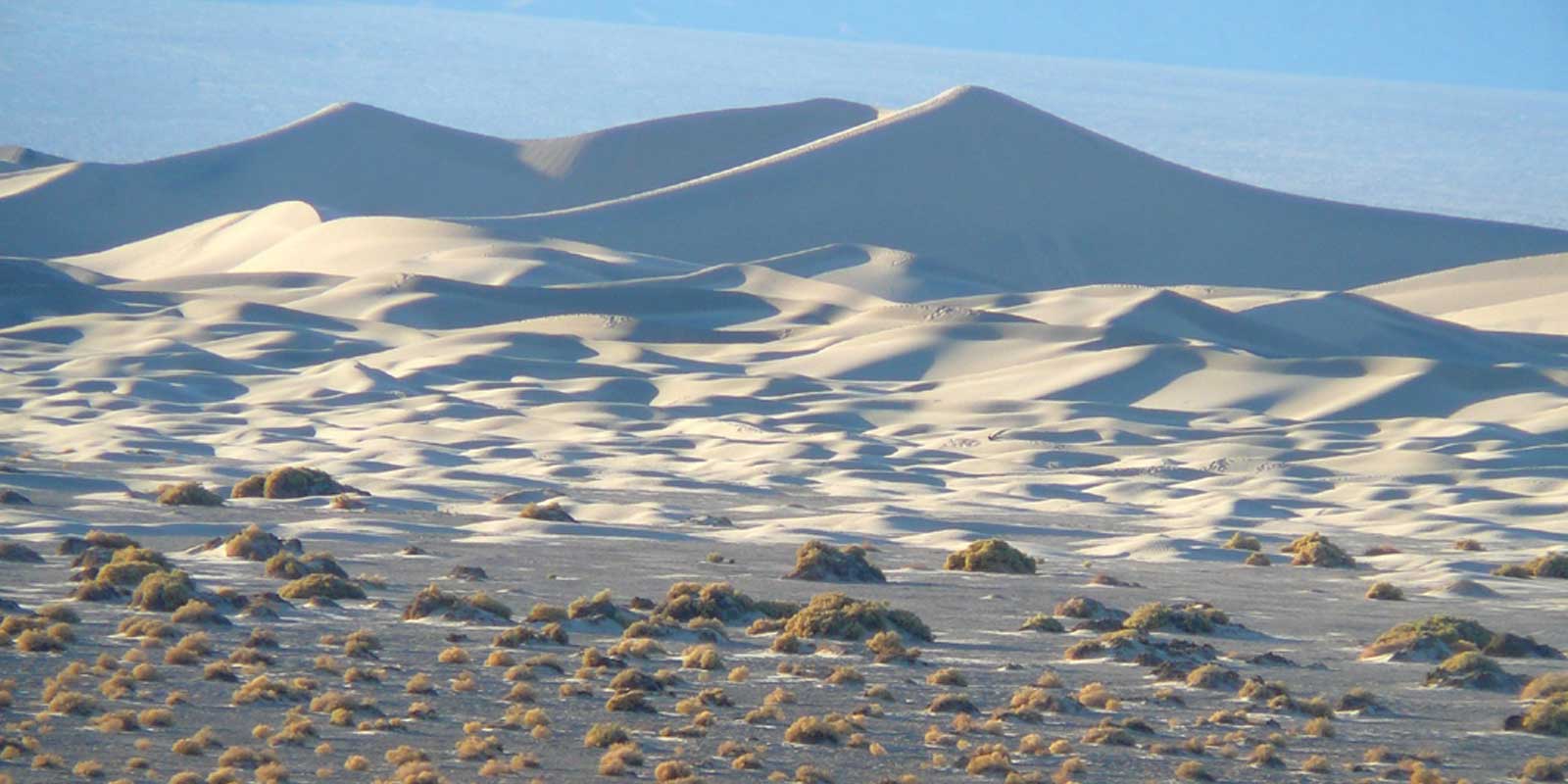 Landscape photo of sand dunes at Death Valley National Park