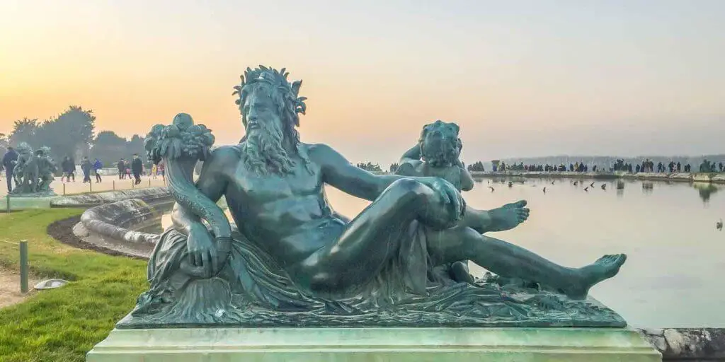 Photograph of The Loire by Thomas Regnaudin at the Palace of Versailles.