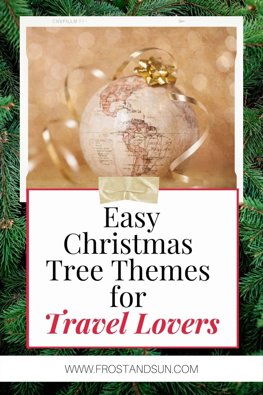 The Best Travel Themed Christmas Tree Ideas