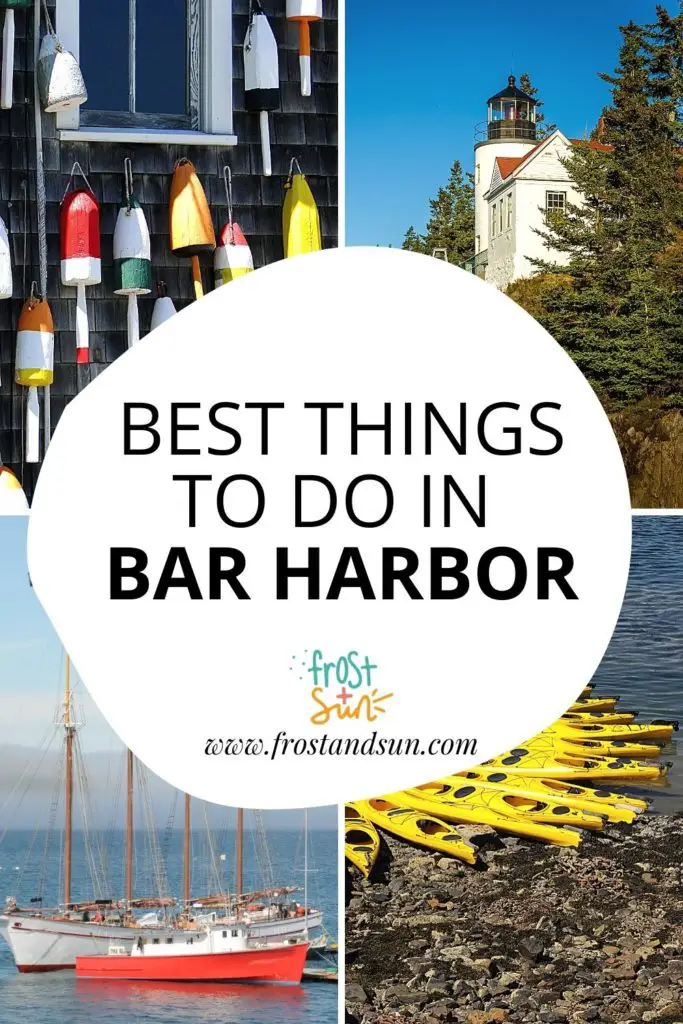 Bar Harbor activities