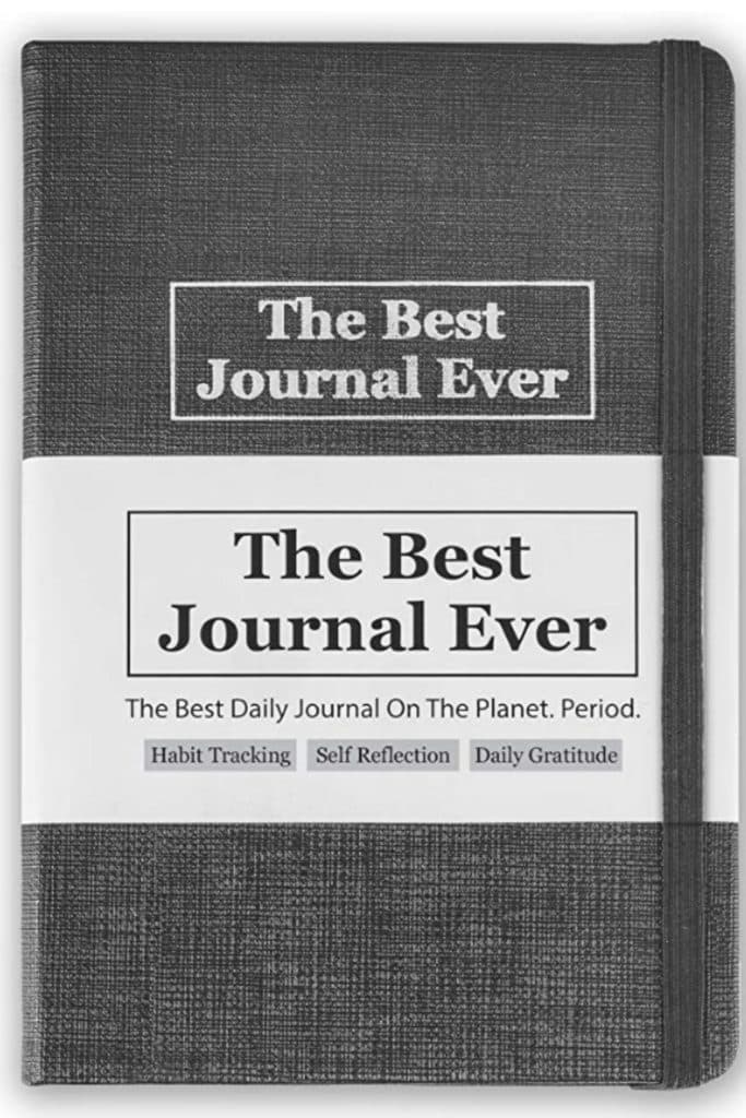 Photo of the book cover for "The Best Journal Ever."
