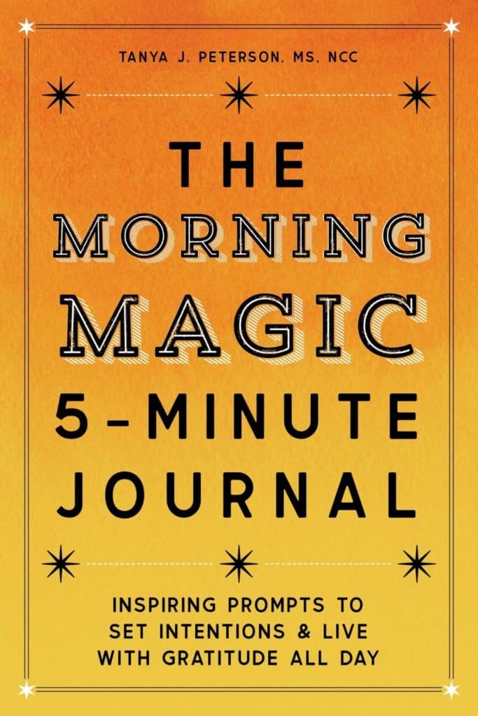 Photo of the book cover for "The Morning Magic 5-Minute Journal."