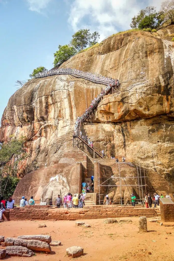 Photo of Sigiriya aka Lion's Rock.