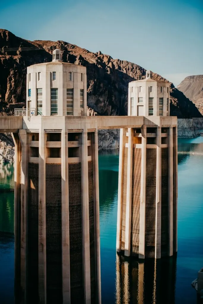 Photo of Hoover Dam in Boulder City, NV.