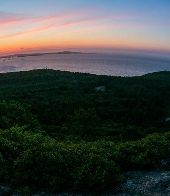 Hiking Beehive Trail in Maine’s Acadia National Park