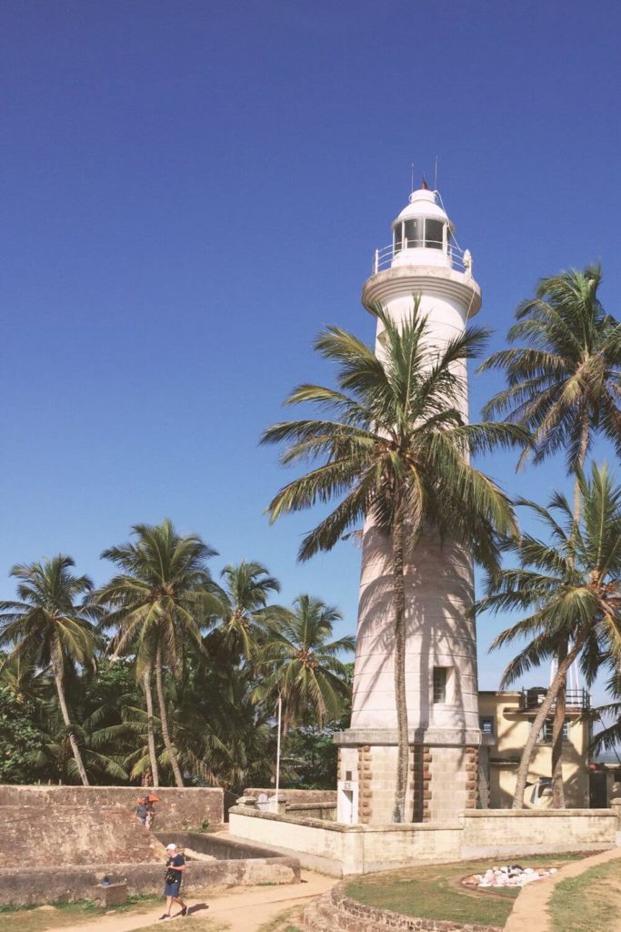 Photo of the Galle Lighthouse.