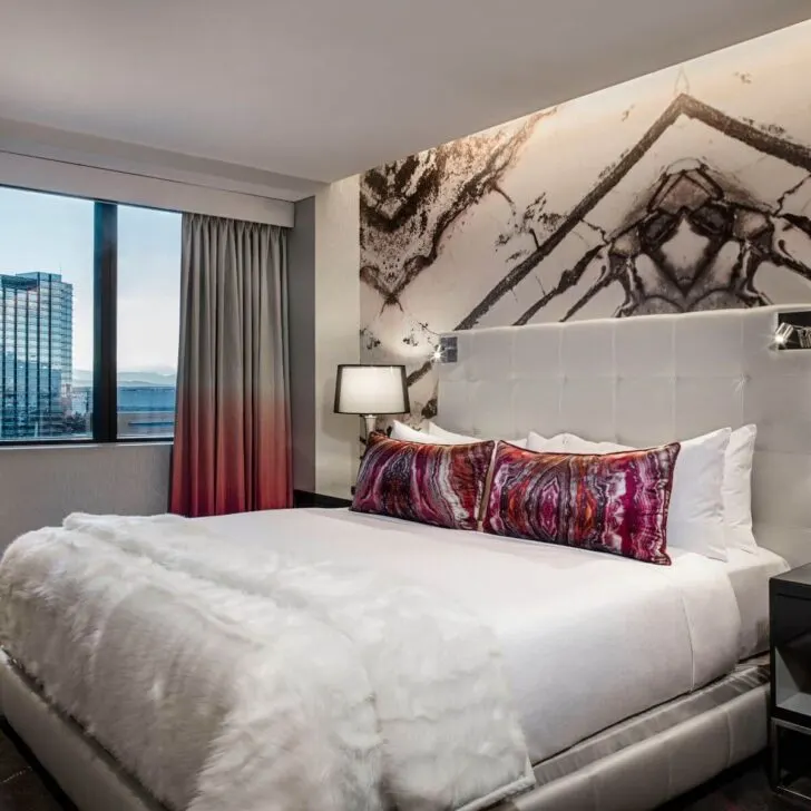 Photo of a studio room at the Cosmopolitan Las Vegas.