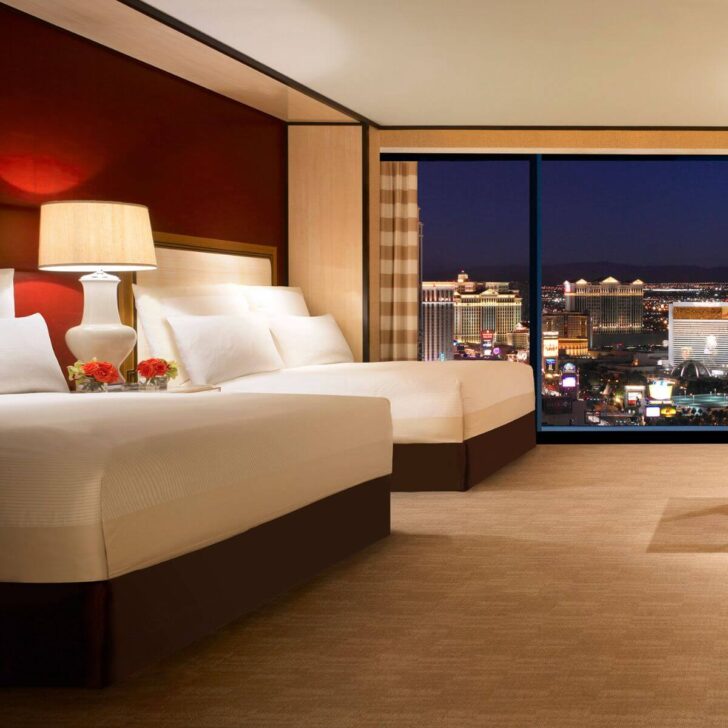 Photo of a typical Encore double room at Wynn Las Vegas.